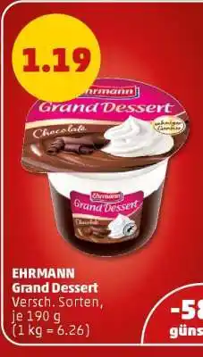 PENNY Ehrmann Grand Dessert Angebot
