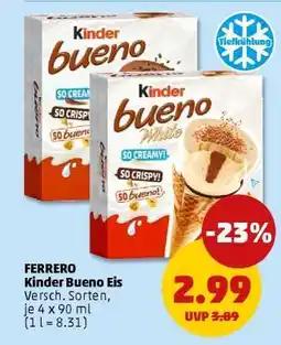 PENNY FERRERO Kinder bueno Eis Angebot