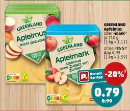 PENNY GREENLAND Apfelmus oder -mark Angebot