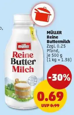 PENNY MÜLLER Reine Buttermilch Angebot
