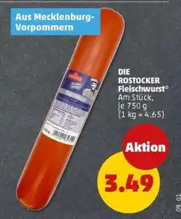 PENNY DIE ROSTOCKER Fleischwurst Angebot