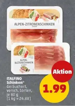 PENNY ITALFINO Schinken Angebot