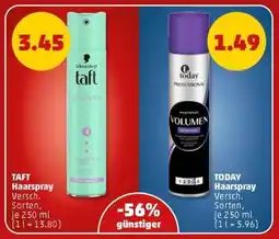 PENNY TODAY Haarspray Angebot