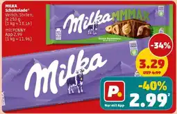 PENNY MILKA Schokolade Angebot