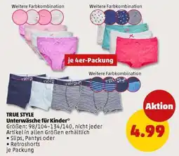 PENNY TRUE STYLE Unterwäsche für Kinder Angebot