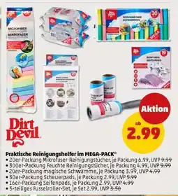 PENNY 20er-Packung Mikrofasertücher Angebot
