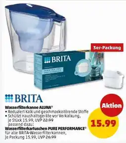 PENNY Wasserfilterkanne ALUNA Angebot