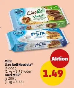 PENNY MIDI Ciao Roll Nocciola Angebot