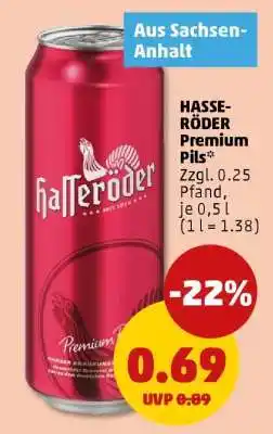 PENNY HASSE-RÖDER Premium Pils Angebot