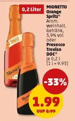 PENNY MIONETTO Orange Spritz Angebot