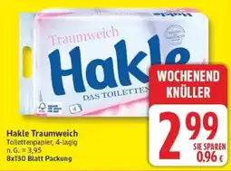 Edeka Hakle Traumweich Toilettenpapier Angebot