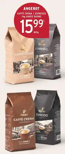 Edeka Angebot caffè crema / espresso ganze bohne Angebot