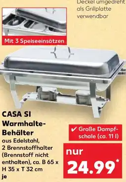 Kaufland CASA SI Warmhalte- Behälter Angebot