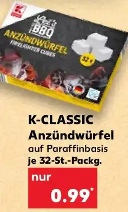 Kaufland K-CLASSIC Anzündwürfel Angebot