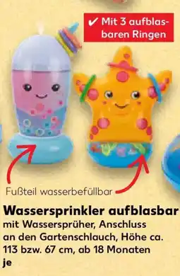 Kaufland LUPILU Fußteil wasserbefüllbar Angebot