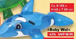 Kaufland BESTWAY Schwimmtier Baby Wal Angebot
