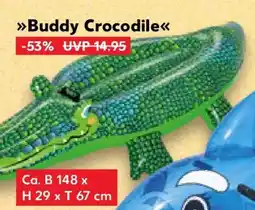 Kaufland BESTWAY Schwimmtier Buddy Crocodile Angebot