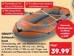 Kaufland CRIVIT Schlauchboot Angebot