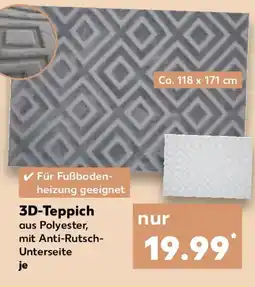 Kaufland 3D-Teppich Angebot