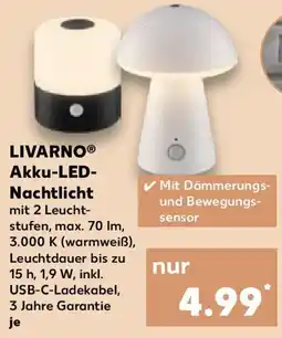 Kaufland LIVARNO Akku-LED- Nachtlicht Angebot