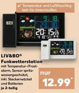 Kaufland LIV&BO Funkwetterstation Angebot