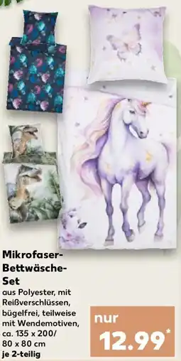 Kaufland Mikrofaser- Bettwäsche- Set Angebot