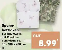 Kaufland Spannbettlaken Angebot