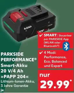 Kaufland PARKSIDE PERFORMANCE Smart-Akku 20 V/4 Ah PAPP 204 Angebot