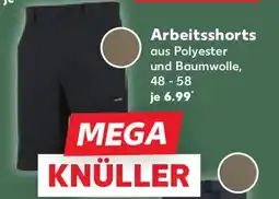 Kaufland Arbeitsshorts Angebot