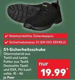 Kaufland S1-Sicherheitsschuhe Angebot