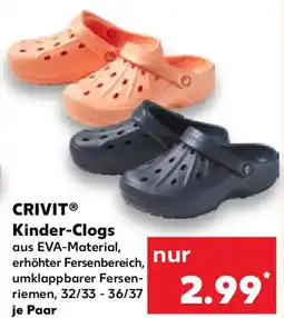 Kaufland CRIVIT Kinder-Clogs Angebot