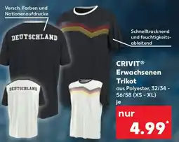 Kaufland CRIVIT Erwachsenen TrikoVersch. Farben und Nationenaufdrucke Angebot