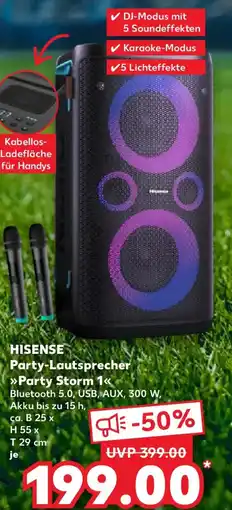 Kaufland HISENSE Party-Lautsprecher Party Storm Angebot