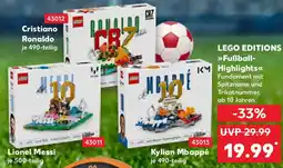 Kaufland LEGO EDITIONS Fußball- Highlights Angebot