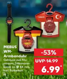 Kaufland MEBUS WM- Armbanduhr Angebot