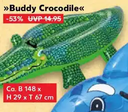 Kaufland BESTWAY Schwimmtier Buddy Crocodile Angebot
