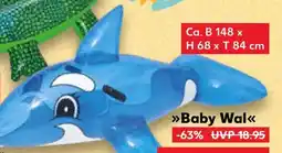 Kaufland BESTWAY Schwimmtier Baby Wal Angebot