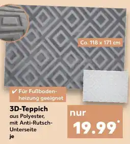 Kaufland 3D-Teppich Angebot