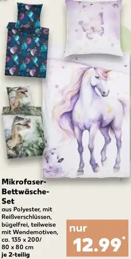 Kaufland Mikrofaser- Bettwäsche- Set Angebot