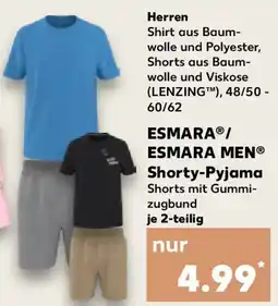 Kaufland ESMARA/ ESMARA MEN Shorty-Pyjama Herren Angebot