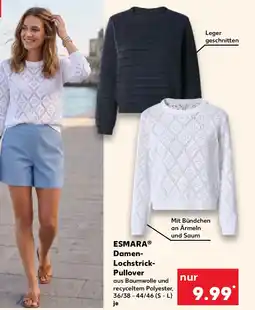 Kaufland ESMARA Damen- Lochstrick- Pullover Angebot