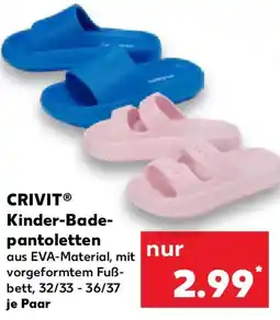 Kaufland CRIVIT Kinder-Badepantoletten Angebot