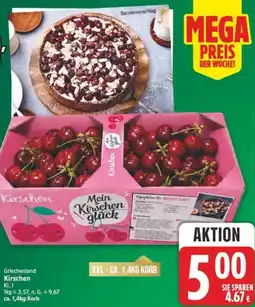 Marktkauf Griechenland Kirschen Angebot