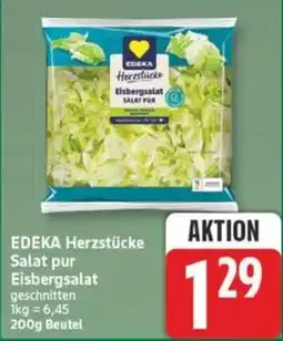 Marktkauf EDEKA Herzstücke Salat pur Eisbergsalat Angebot