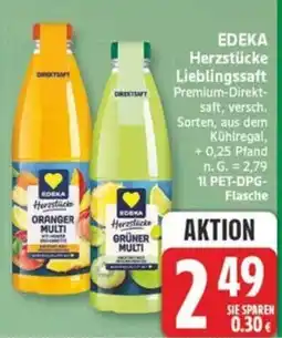 Marktkauf EDEKA Herzstücke Lieblingssaft Angebot