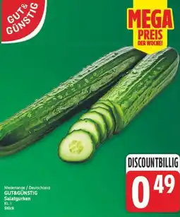 Marktkauf GUT&GÜNSTIG Salatgurken Angebot