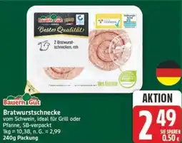 Marktkauf Bauern Gut Bratwurstschnecke Angebot