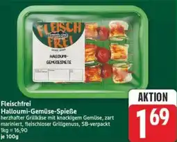 Marktkauf Fleischfrei Halloumi-Gemüse-Spieße Angebot
