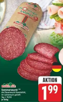 Marktkauf Bauern Gut Sommerwurst Angebot