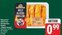 Marktkauf Wiesenhof Hähnchen- Oberkeulen- Steaks ,,Maple Honey" Angebot